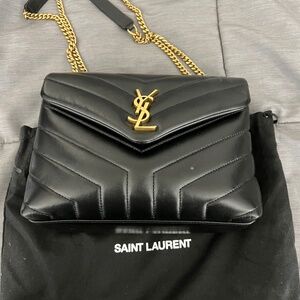 Loulou small YSL Shoulder Bag in Quilted Leather